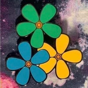 Welcome Home Frank Frankly Springtime Flower Pin